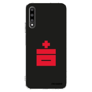 Picasee silikonska prozirna maskica za Honor 9X Pro - Le Plastenciaga