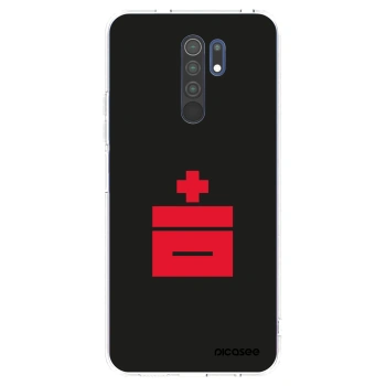 Picasee silikonska prozirna maskica za Xiaomi Redmi 9 - Le Plastenciaga