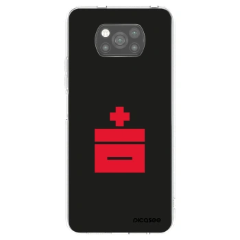 Picasee crna silikonska maskica za Xiaomi Poco X3 - Le Plastenciaga