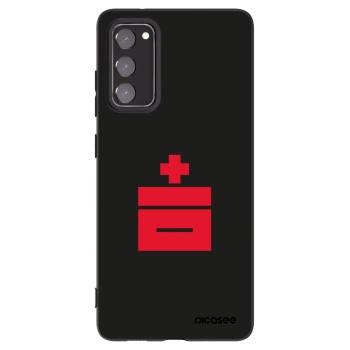 Picasee crna silikonska maskica za Samsung Galaxy S20 FE - Le Plastenciaga