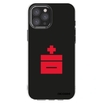 Picasee silikonska prozirna maskica za Apple iPhone 12 Pro Max - Le Plastenciaga