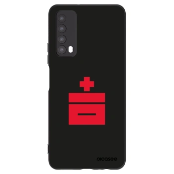 Picasee crna silikonska maskica za Huawei P Smart 2021 - Le Plastenciaga