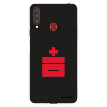 Picasee silikonska prozirna maskica za Samsung Galaxy A20s - Le Plastenciaga