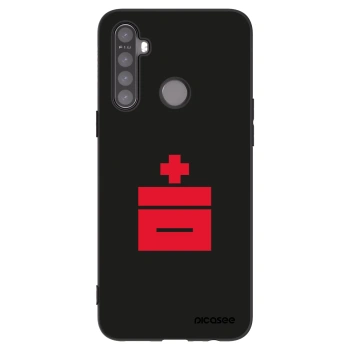 Picasee crna silikonska maskica za Realme 5 - Le Plastenciaga