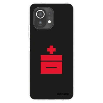 Picasee silikonska prozirna maskica za Xiaomi Mi 11 - Le Plastenciaga