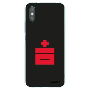 Picasee silikonska prozirna maskica za Xiaomi Redmi 9AT - Le Plastenciaga