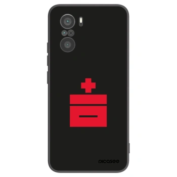 Picasee crna silikonska maskica za Xiaomi Poco F3 - Le Plastenciaga