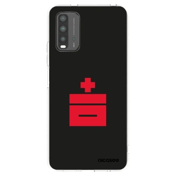 Picasee silikonska prozirna maskica za Xiaomi Redmi 9T - Le Plastenciaga