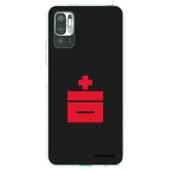 Picasee silikonska prozirna maskica za Xiaomi Redmi Note 10 5G - Le Plastenciaga