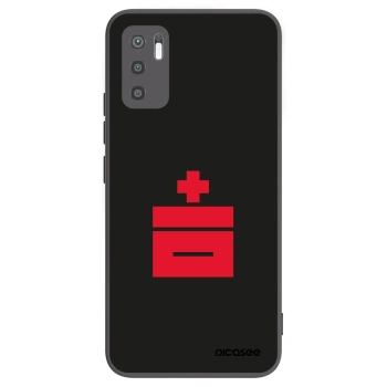 Picasee crna silikonska maskica za Xiaomi Redmi Note 10 5G - Le Plastenciaga
