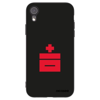 Picasee crna silikonska maskica za Apple iPhone XR - Le Plastenciaga