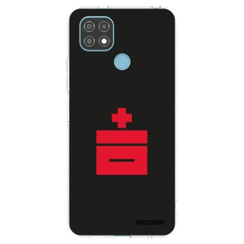 Picasee silikonska prozirna maskica za Realme C21 - Le Plastenciaga