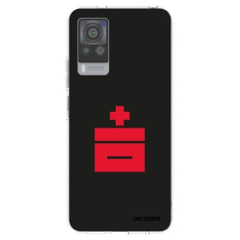 Picasee silikonska prozirna maskica za Vivo X60 Pro 5G - Le Plastenciaga