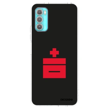 Picasee silikonska prozirna maskica za Motorola Moto G60 - Le Plastenciaga
