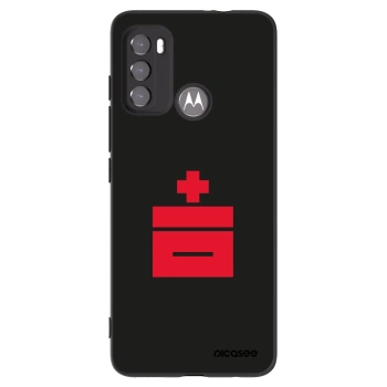 Picasee crna silikonska maskica za Motorola Moto G60 - Le Plastenciaga