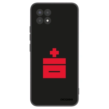 Picasee crna silikonska maskica za Realme 8i - Le Plastenciaga