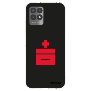 Picasee silikonska prozirna maskica za Realme 8i - Le Plastenciaga