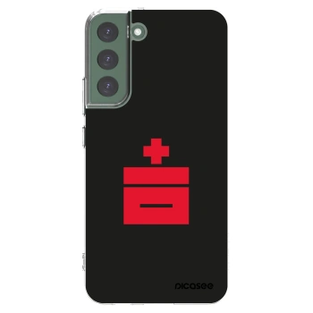 Picasee silikonska prozirna maskica za Samsung Galaxy S22+ 5G - Le Plastenciaga