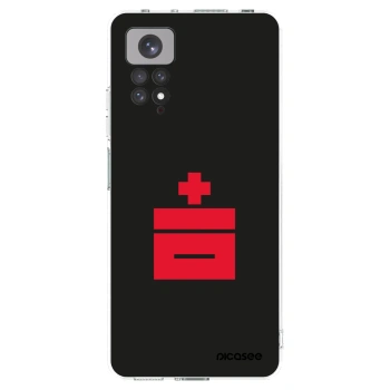 Picasee silikonska prozirna maskica za Xiaomi Redmi Note 11 - Le Plastenciaga