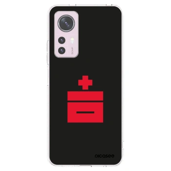Picasee silikonska prozirna maskica za Xiaomi 12 - Le Plastenciaga