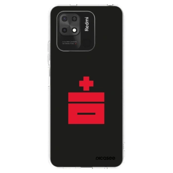 Picasee silikonska prozirna maskica za Xiaomi Redmi 10C - Le Plastenciaga