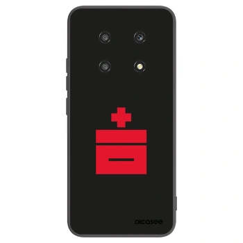 Picasee crna silikonska maskica za Honor Magic4 Lite 5G - Le Plastenciaga