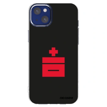 Picasee silikonska prozirna maskica za Apple iPhone 14 Plus - Le Plastenciaga