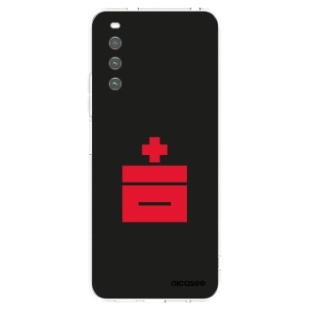 Picasee silikonska prozirna maskica za Sony Xperia 10 IV 5G - Le Plastenciaga