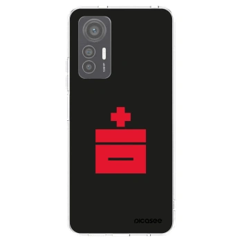 Picasee silikonska prozirna maskica za Xiaomi 12 Lite - Le Plastenciaga