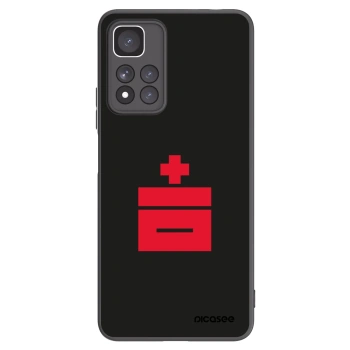 Picasee crna silikonska maskica za Xiaomi Redmi Note 11 Pro+ 5G - Le Plastenciaga