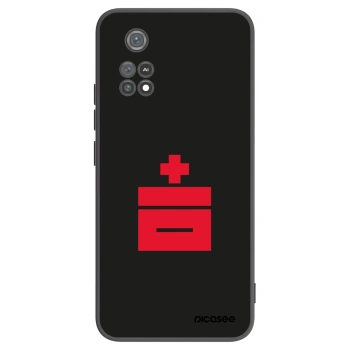 Picasee crna silikonska maskica za Xiaomi Poco M4 Pro - Le Plastenciaga