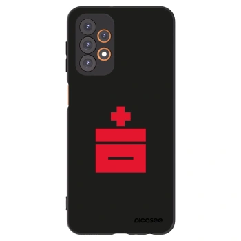 Picasee crna silikonska maskica za Samsung Galaxy A23 A236B 5G - Le Plastenciaga