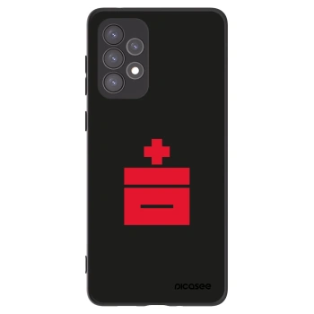 Picasee crna silikonska maskica za Samsung Galaxy A73 5G - Le Plastenciaga