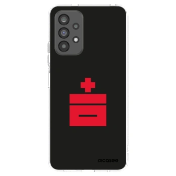 Picasee silikonska prozirna maskica za Samsung Galaxy A73 5G - Le Plastenciaga