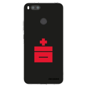 Picasee silikonska prozirna maskica za Xiaomi Redmi A1 - Le Plastenciaga