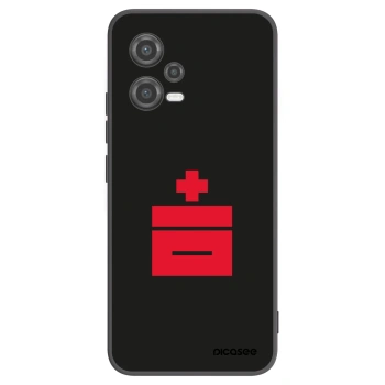Picasee crna silikonska maskica za Xiaomi Poco X5 - Le Plastenciaga