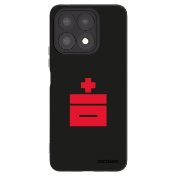 Picasee crna silikonska maskica za Honor X8a - Le Plastenciaga