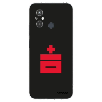 Picasee silikonska prozirna maskica za Xiaomi Redmi 12C - Le Plastenciaga