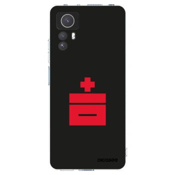 Picasee silikonska prozirna maskica za Xiaomi Redmi Note 12S - Le Plastenciaga