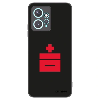 Picasee crna silikonska maskica za Xiaomi Redmi Note 12 4G - Le Plastenciaga