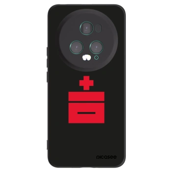 Picasee crna silikonska maskica za Honor Magic5 Pro - Le Plastenciaga