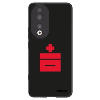 Picasee crna silikonska maskica za Honor 90 5G - Le Plastenciaga