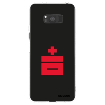 Picasee silikonska prozirna maskica za Samsung Galaxy S8 G950F - Le Plastenciaga