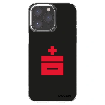 Picasee silikonska prozirna maskica za Apple iPhone 15 Pro Max - Le Plastenciaga