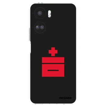Picasee silikonska prozirna maskica za Honor 90 Lite 5G - Le Plastenciaga