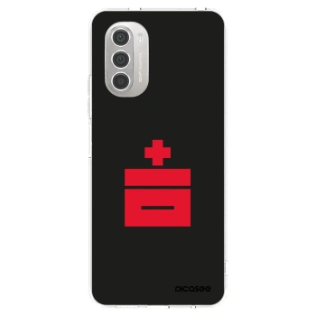 Picasee silikonska prozirna maskica za Motorola Moto G51 - Le Plastenciaga