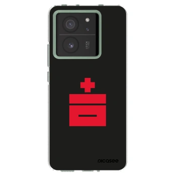 Picasee silikonska prozirna maskica za Xiaomi 13T Pro - Le Plastenciaga