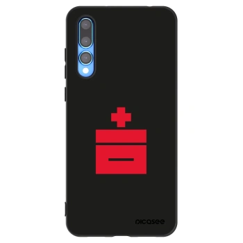 Picasee crna silikonska maskica za Huawei P20 Pro - Le Plastenciaga