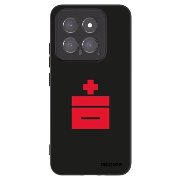 Picasee crna silikonska maskica za Xiaomi 14 - Le Plastenciaga