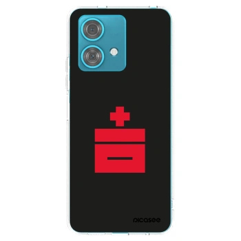Picasee silikonska prozirna maskica za Motorola Edge 40 Neo - Le Plastenciaga